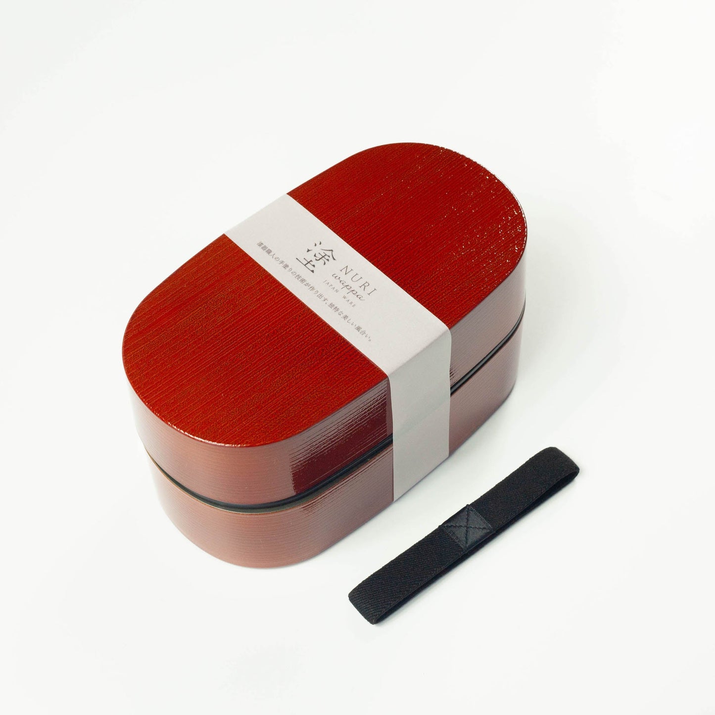 Bento Mokume Nuri Wappa (kastanjebruin)