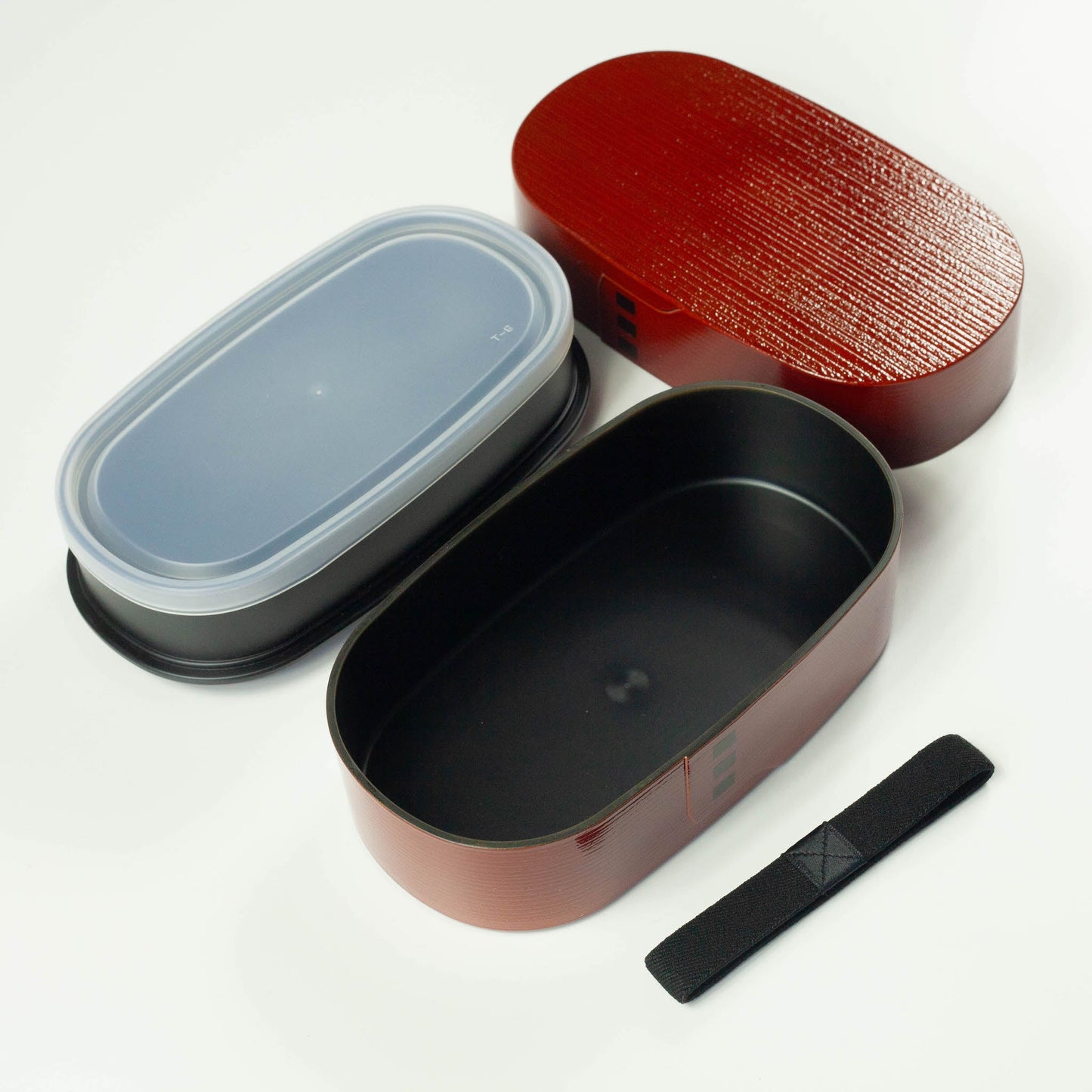Bento Mokume Nuri Wappa (kastanjebruin)