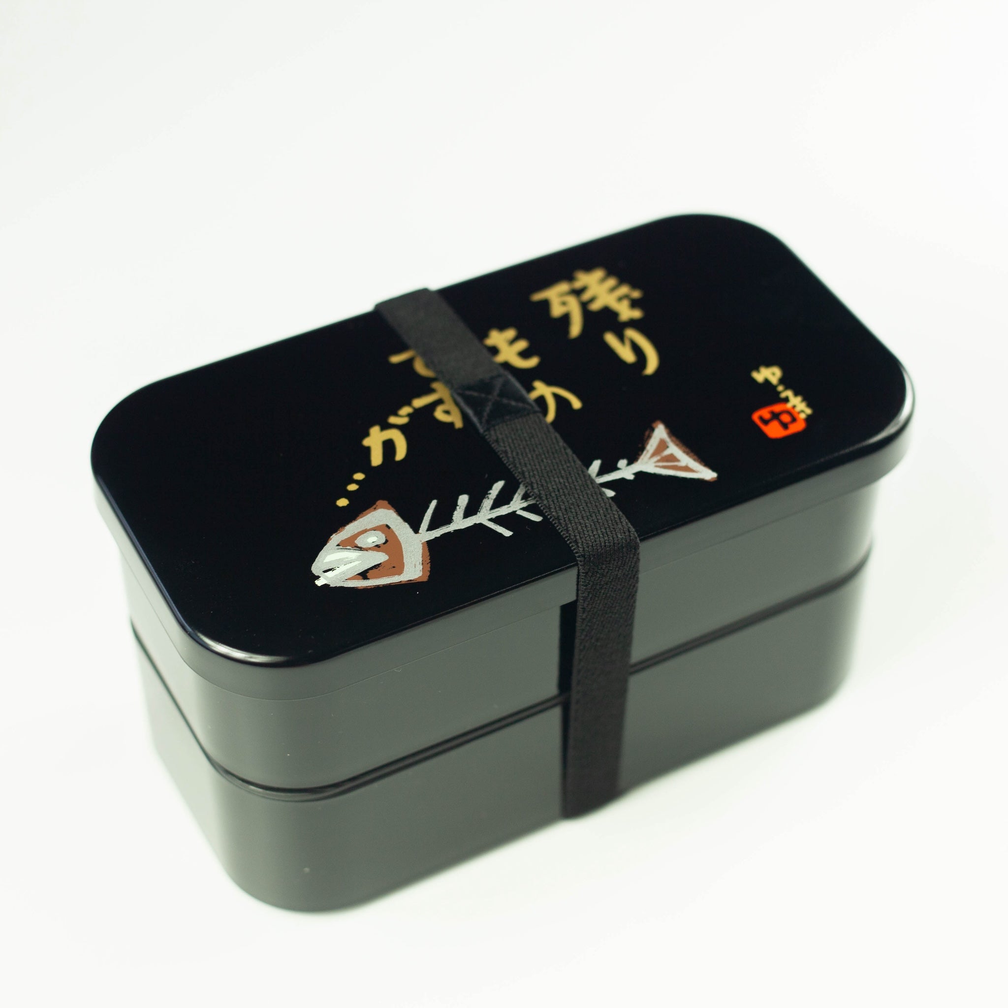 Elastique à bento (noir, 24 cm)