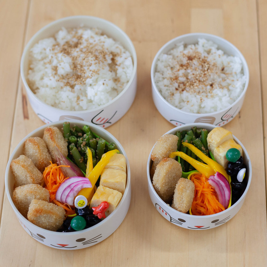 Bento Kokeshi - Maneki Neko nero