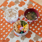 Bento Kokeshi - Maneki Neko (blanc, 1200 ml)