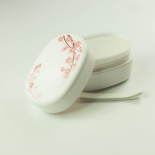Bento Hanami (blanc, 390 ml)