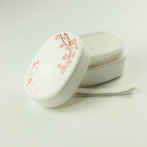 Bento Hanami (bianco, 390 ml)