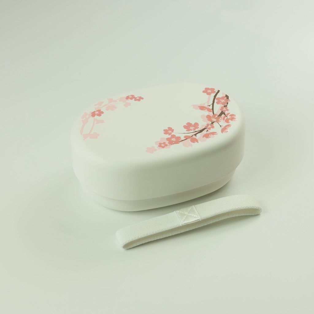 Bento Hanami (blanc, 390 ml)