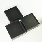 Bento Ojyu Pique-Nique (18x18 cm, 3 étages, noir)