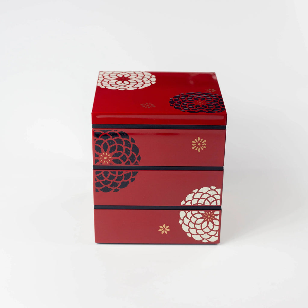 Ojyu Picknick Bento (15x15 cm, 3 lagen)