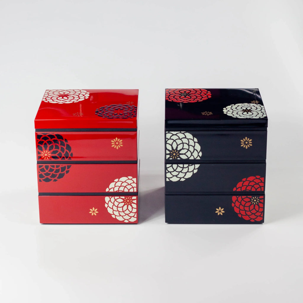 Ojyu Picknick Bento (15x15 cm, 3 lagen)