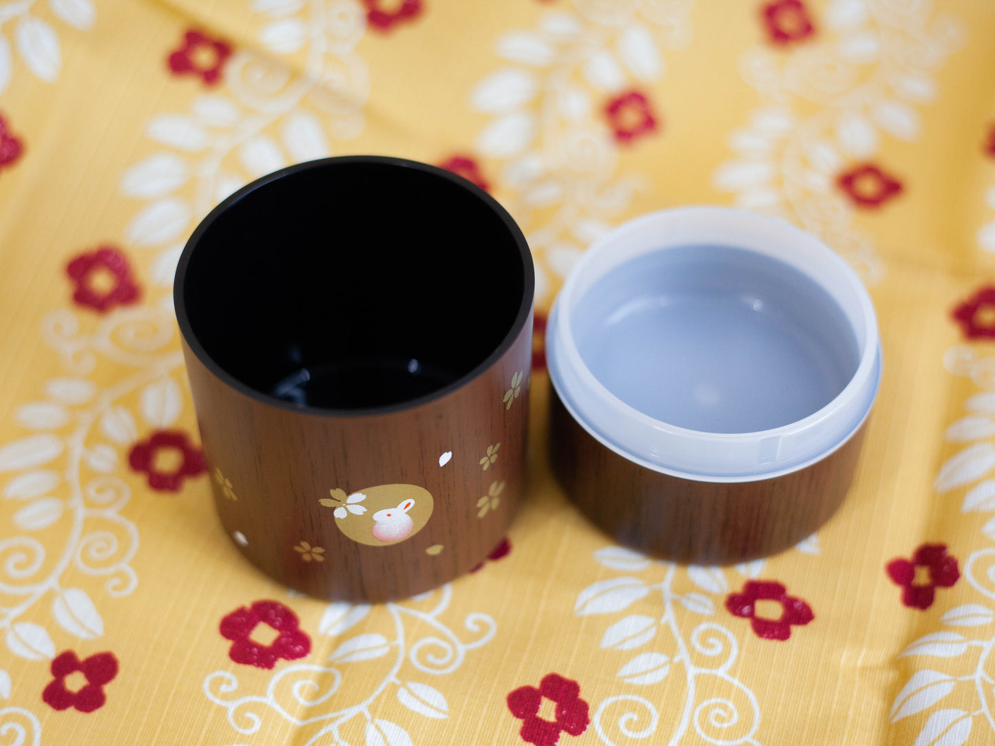 Boîte à thé Usagi Mokume