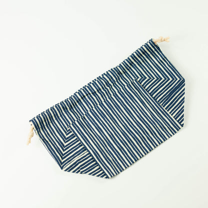 Tokusa tas (marine strepen)