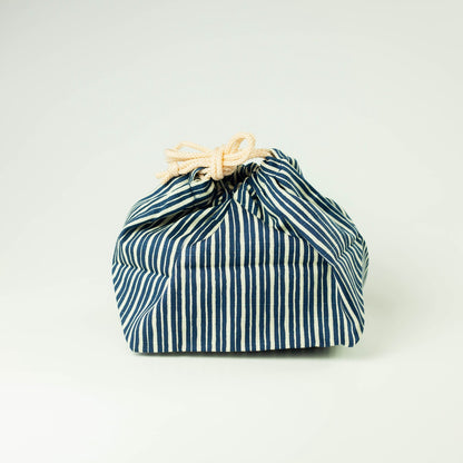 Tokusa tas (marine strepen)