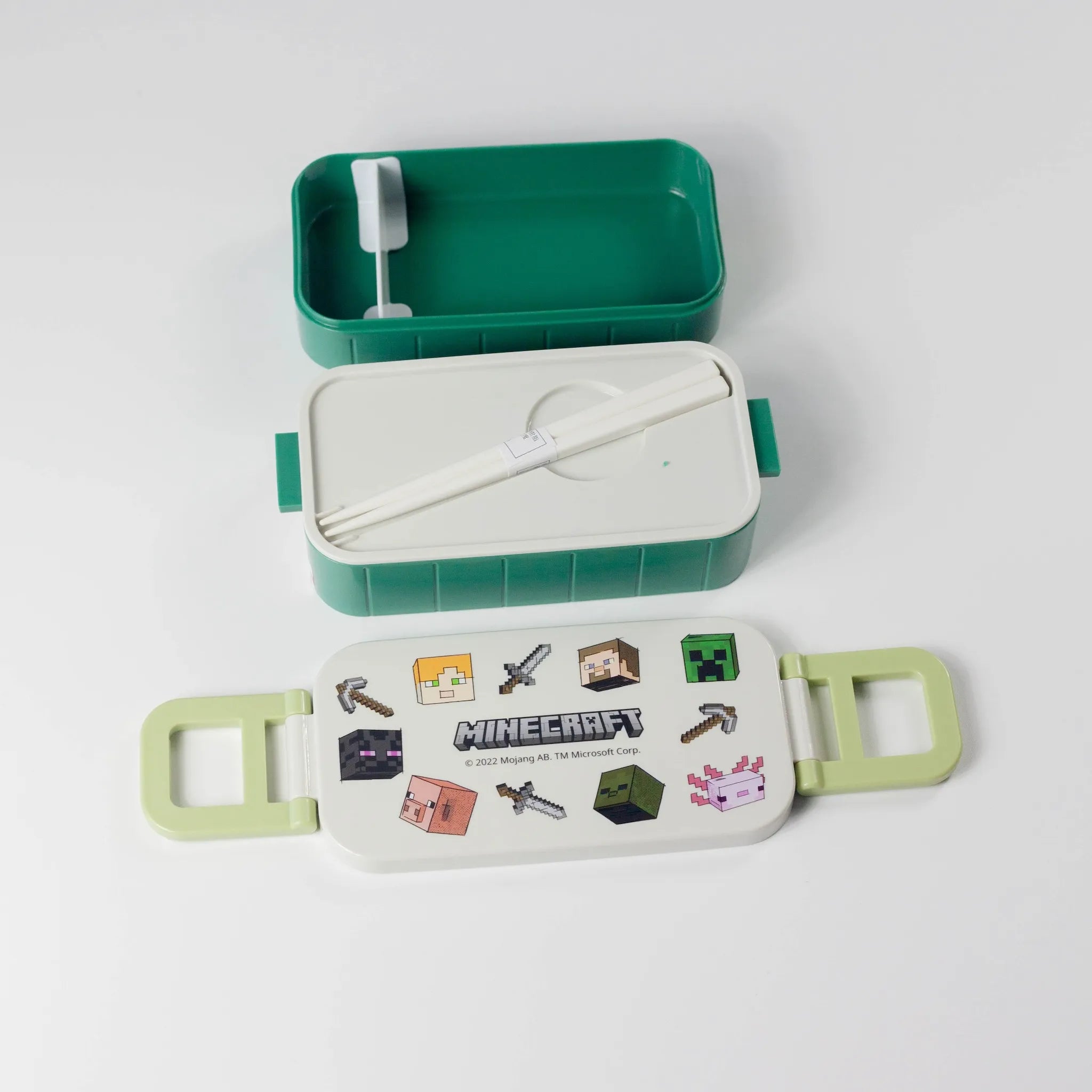 Bento Minecraft (2 étages, 600 ml)