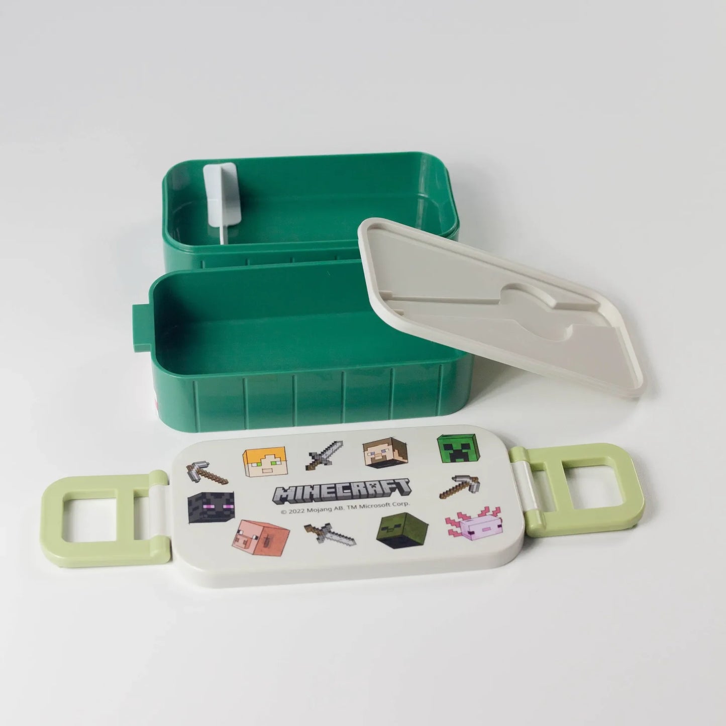 Bento Minecraft (2 étages, 600 ml)