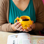 Tazza di letame con pompon