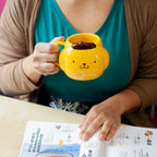 Tazza di letame con pompon