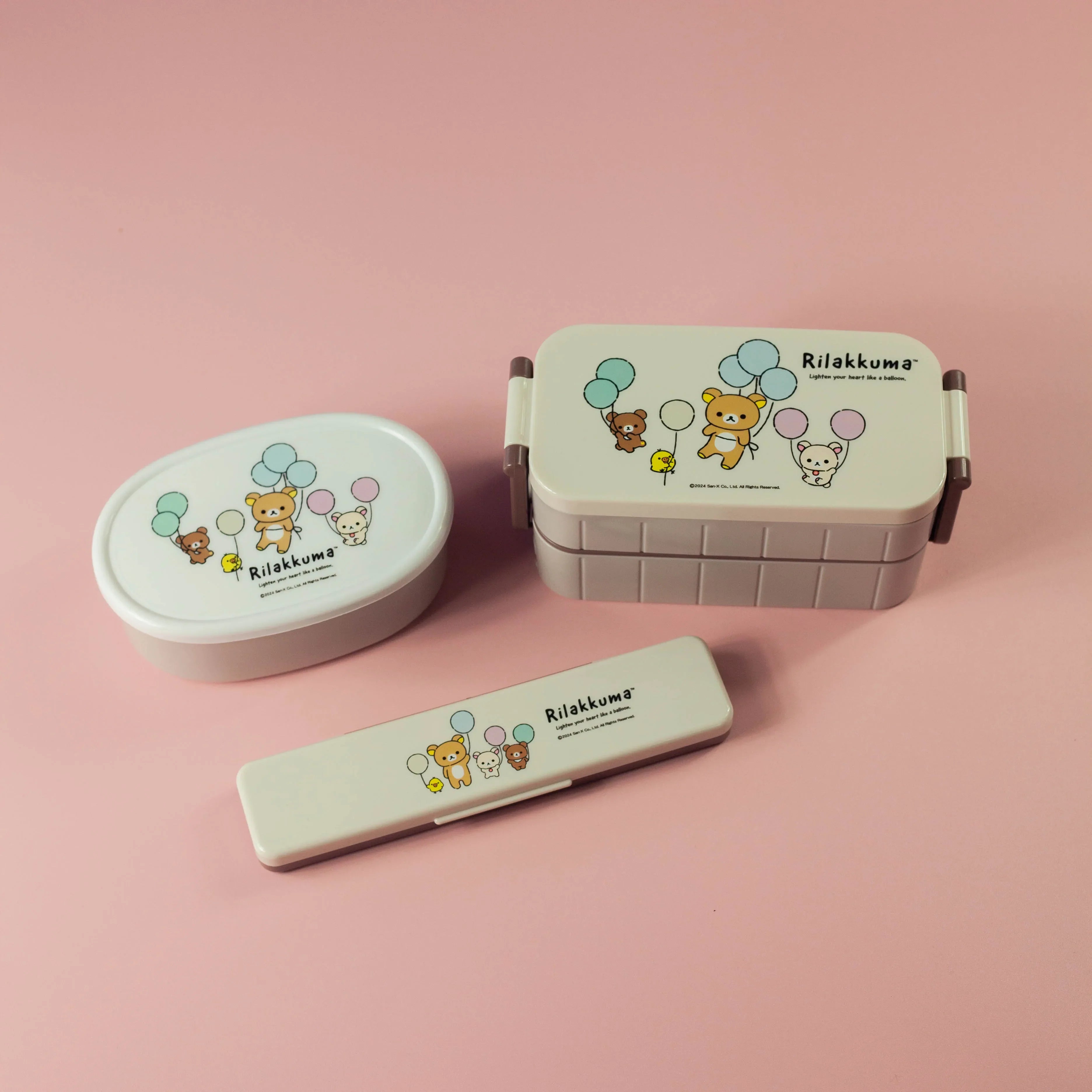 Ensemble de 3 bento Rilakkuma