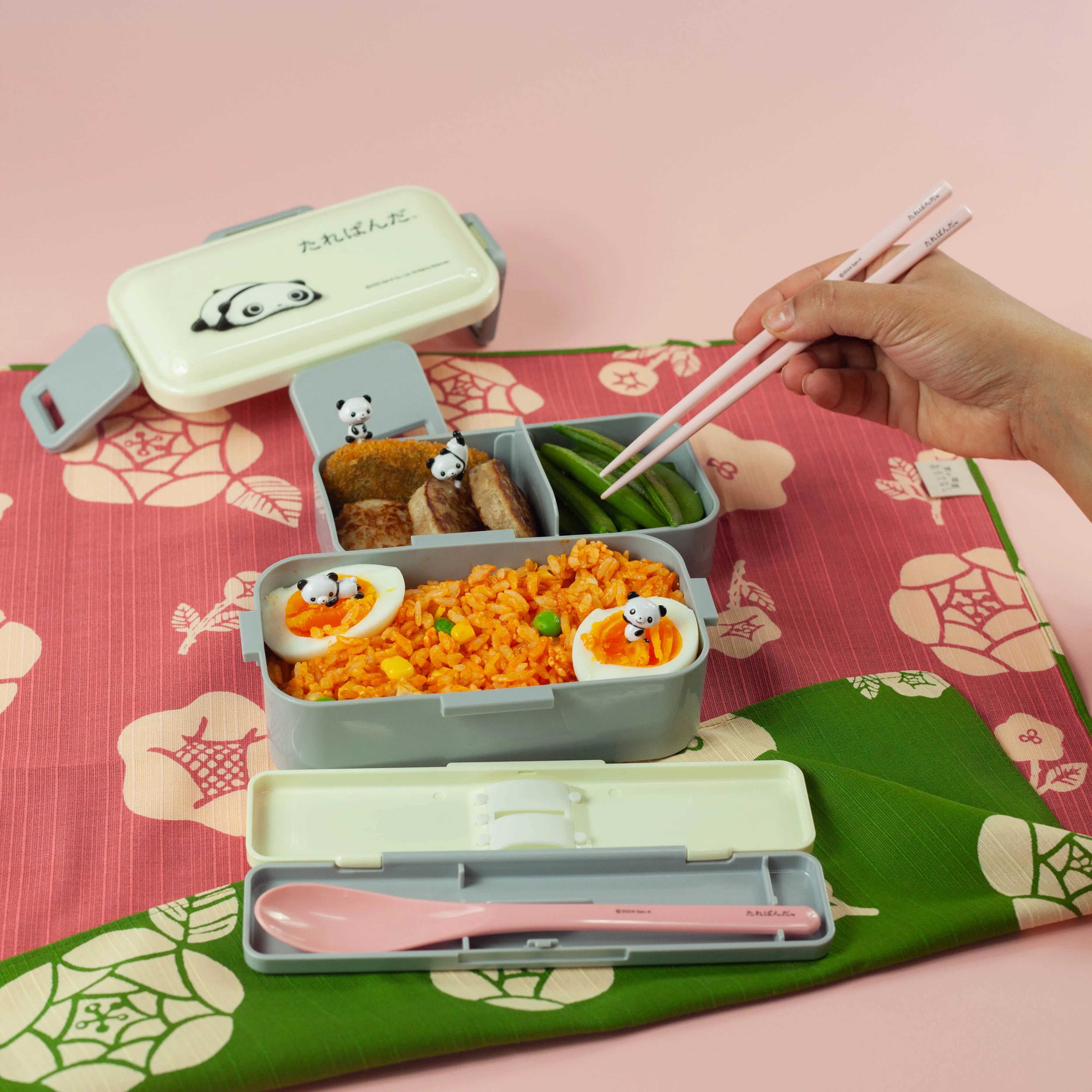 Bento Tarepanda (2 étages, 600 ml)
