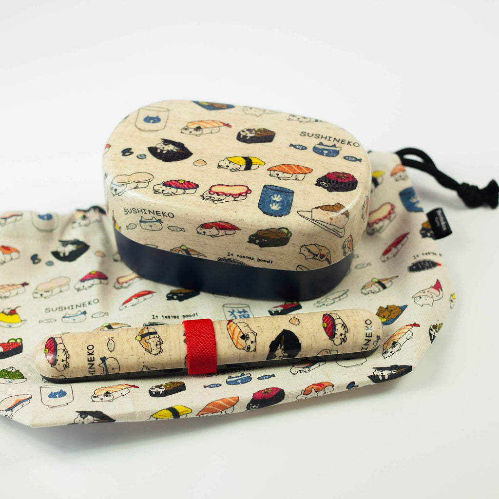 Bento original Sushi Neko (2 étages, 570 ml)
