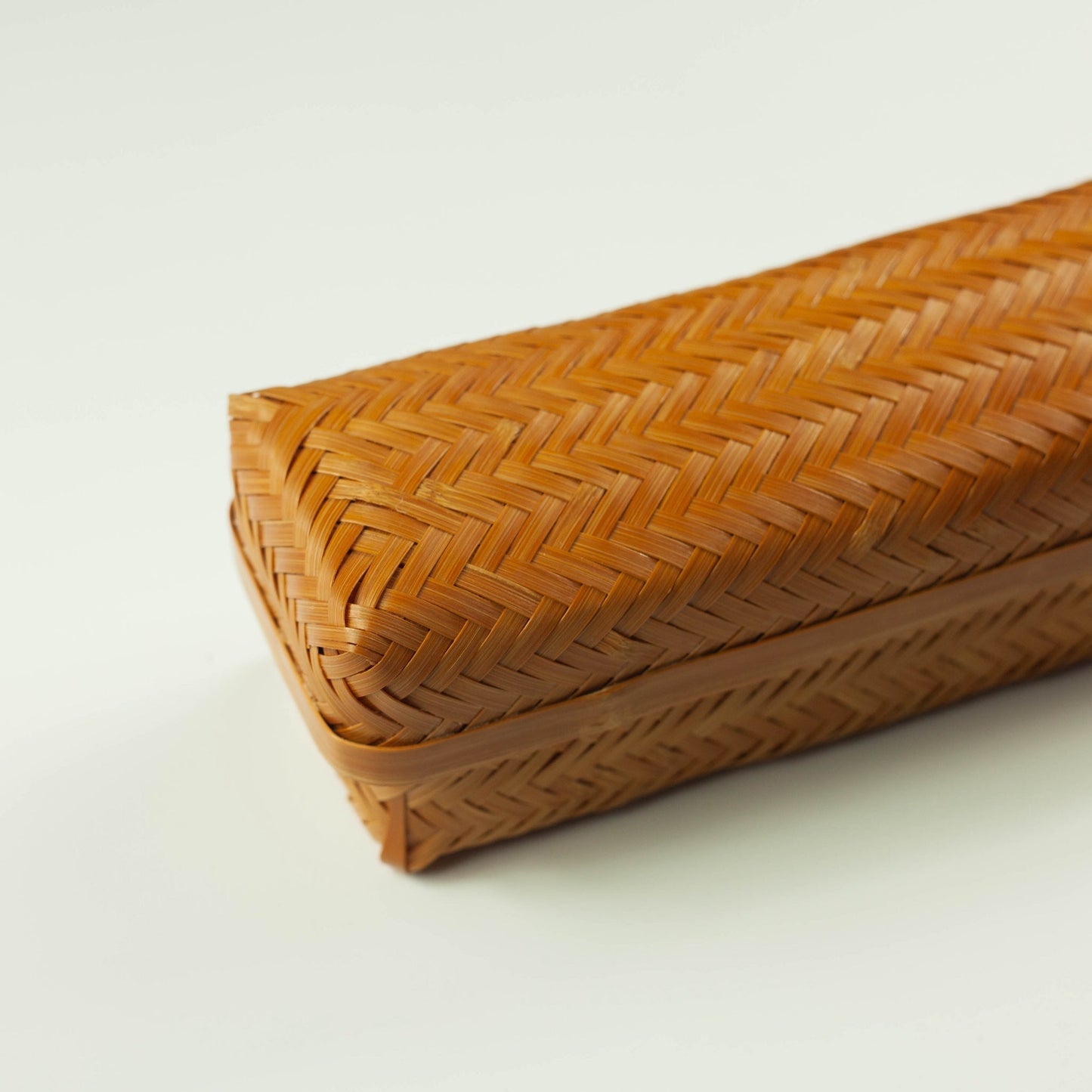 Bento di bambù intrecciato (lungo)