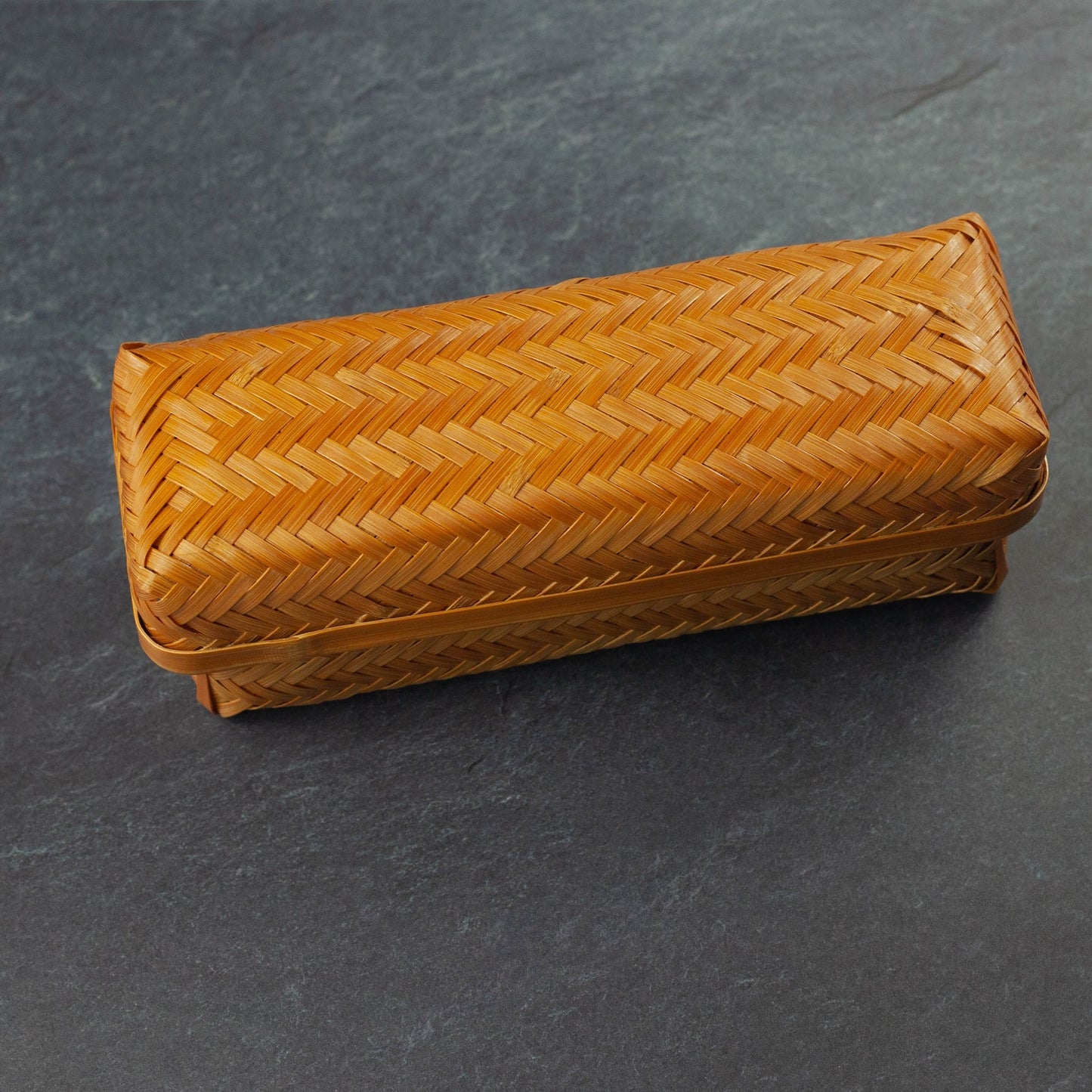 Bento di bambù intrecciato (lungo)