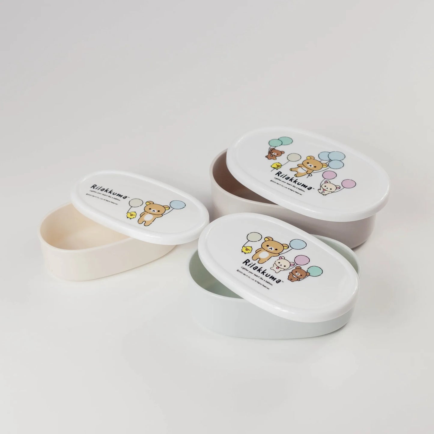 Ensemble de 3 bento Rilakkuma