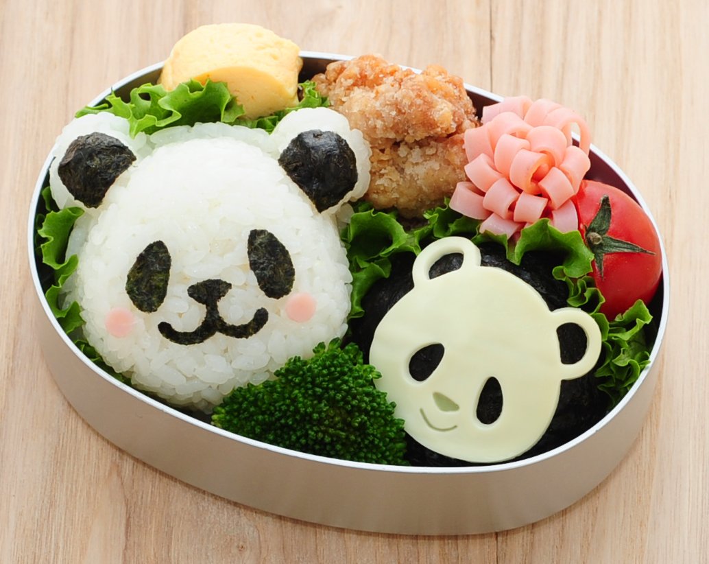 Omusubi Panda Mold Set by Arnest - Bento&co Japanese Bento Lunch Boxes and Kitchenware Specialists