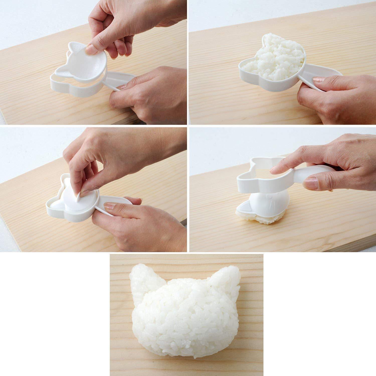 Neko Kao Onigiri Set - Bento&co