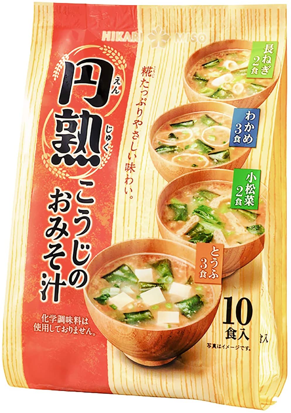 Assortiment de soupes miso instantanées (10 portions)
