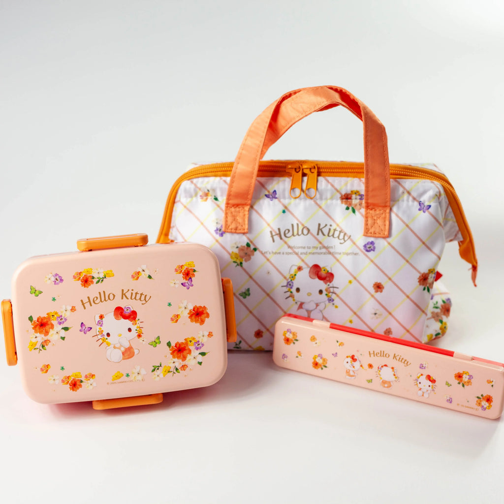 Ensemble Bento pour enfant Hello Kitty Pastels Vives