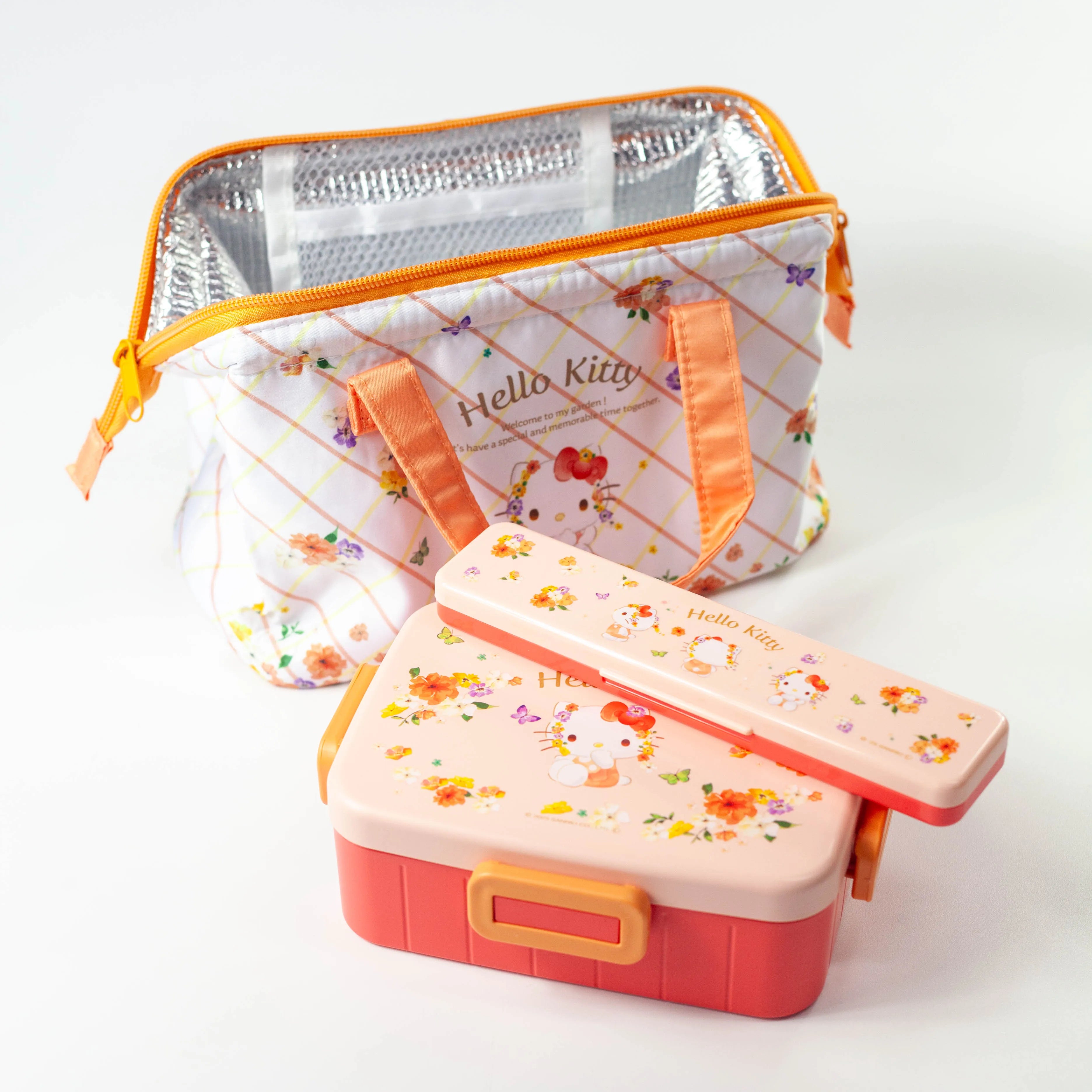 Hello Kitty Bentoset voor kinderen - Levendige Pasteltinten