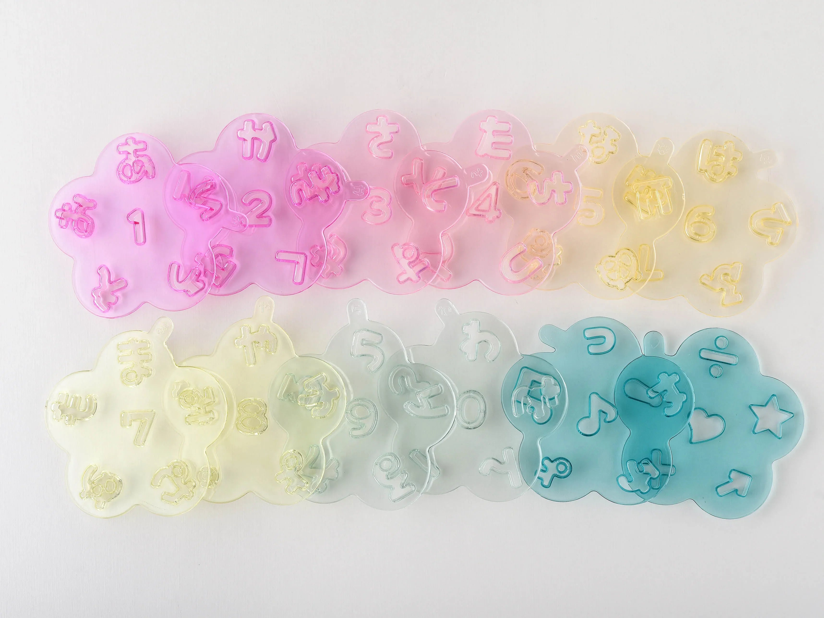 Set d'emporte-pièces Hiragana