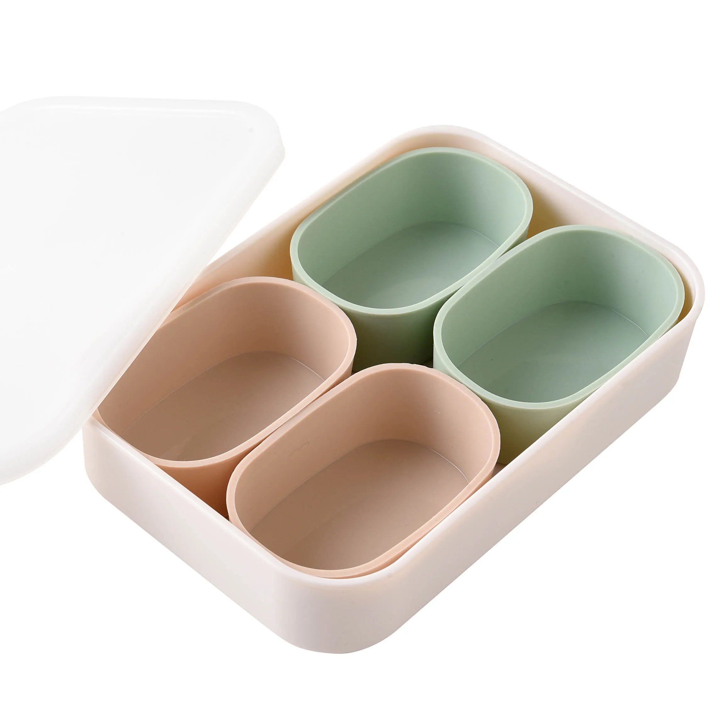 Set de 4 cups rectangulaires Marumi