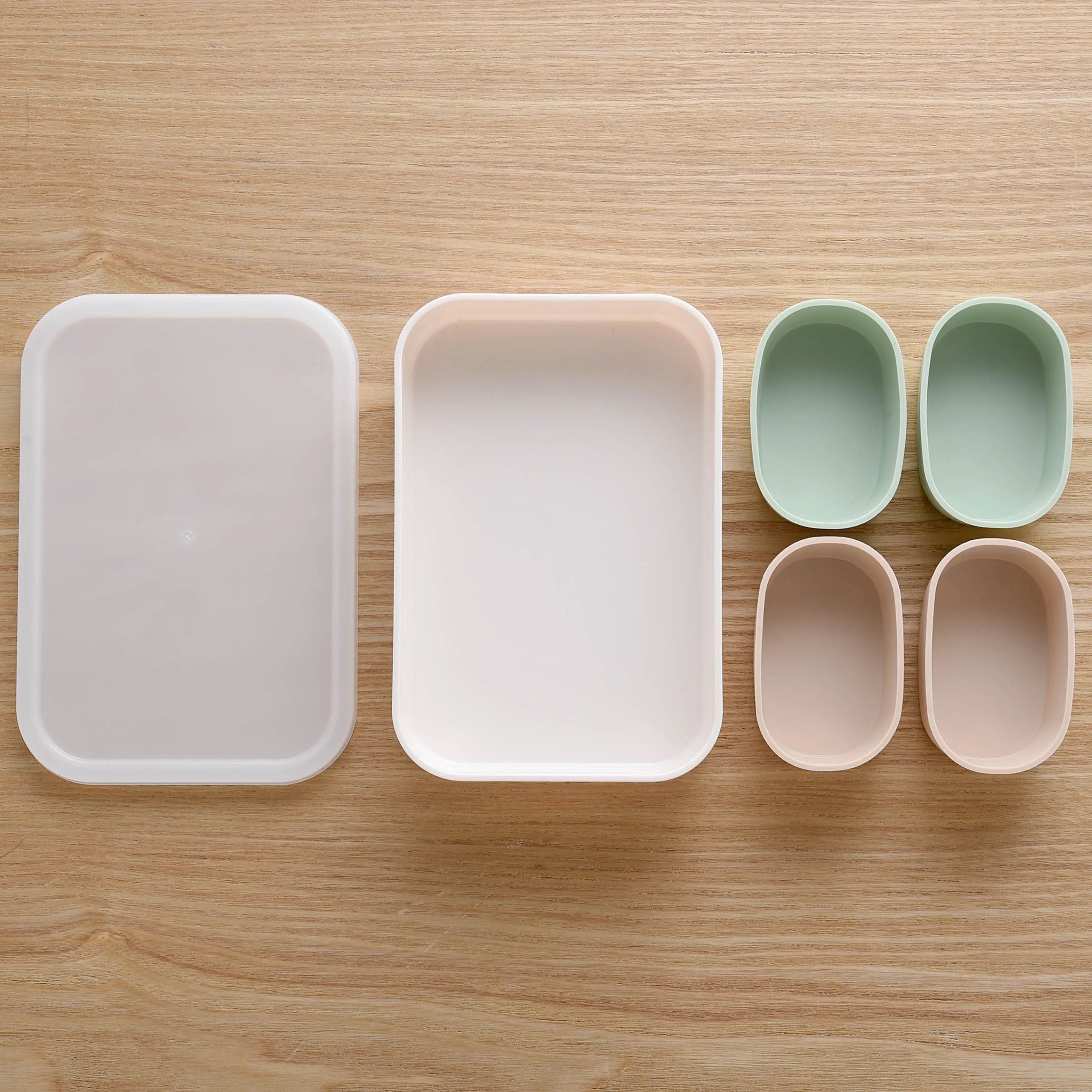 Set de 4 cups rectangulaires Marumi