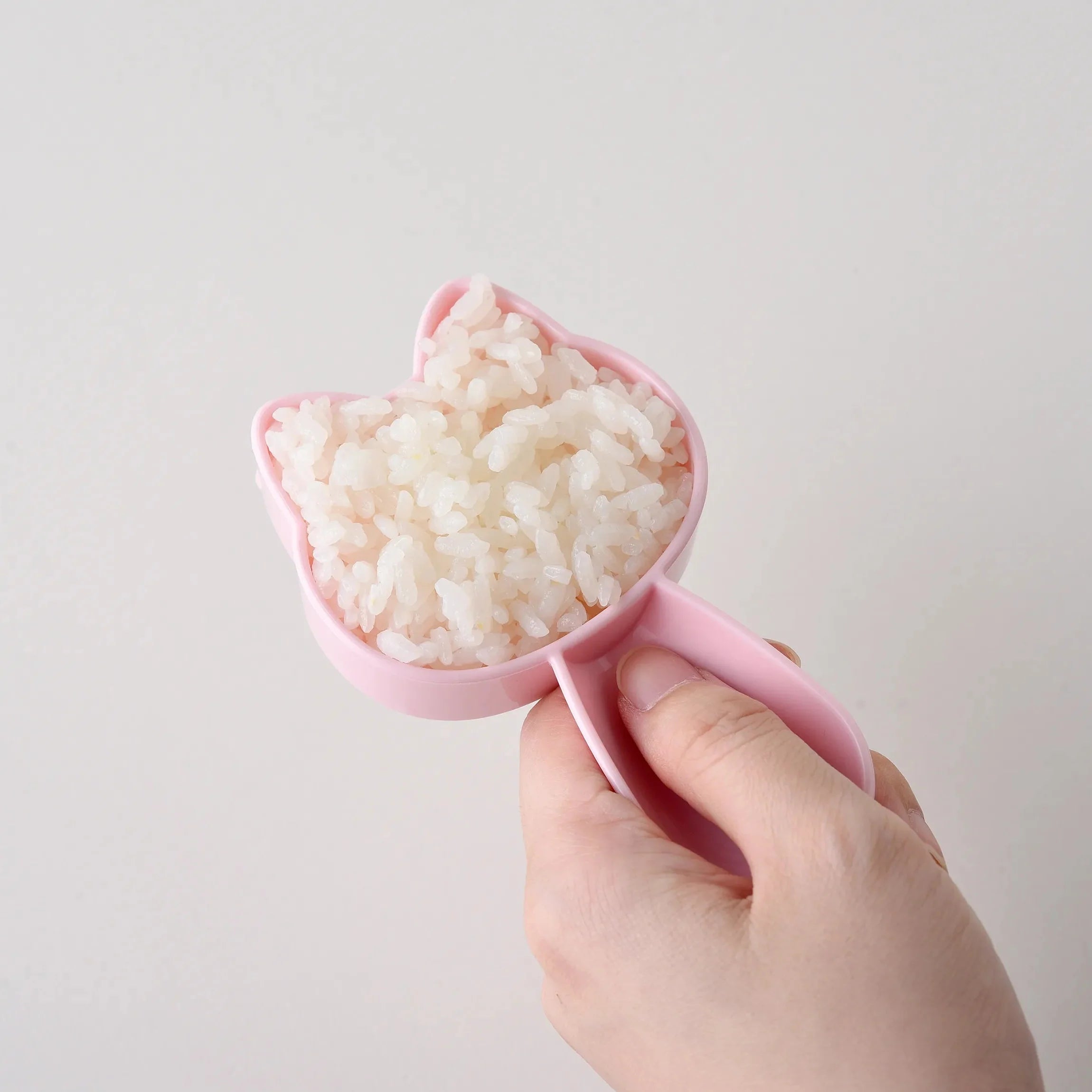 Onigiri vorm Kattenkop