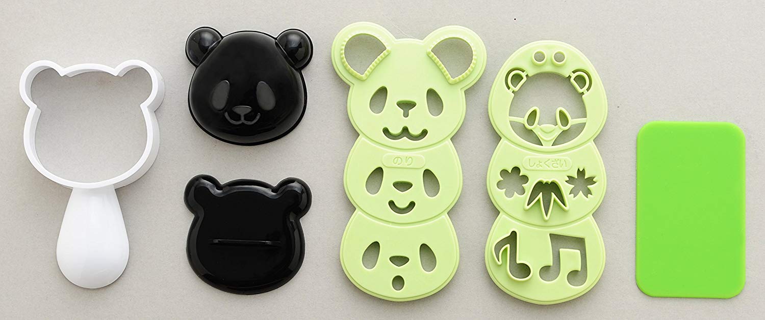 Omusubi Panda Mold Set by Arnest - Bento&co Japanese Bento Lunch Boxes and Kitchenware Specialists