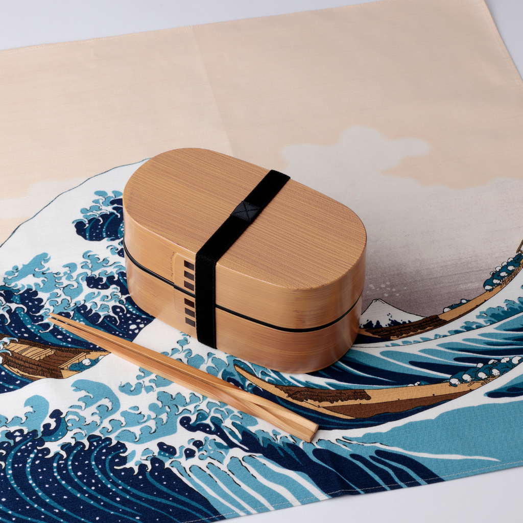 Bento Mokume Nuri Wappa (marrone)