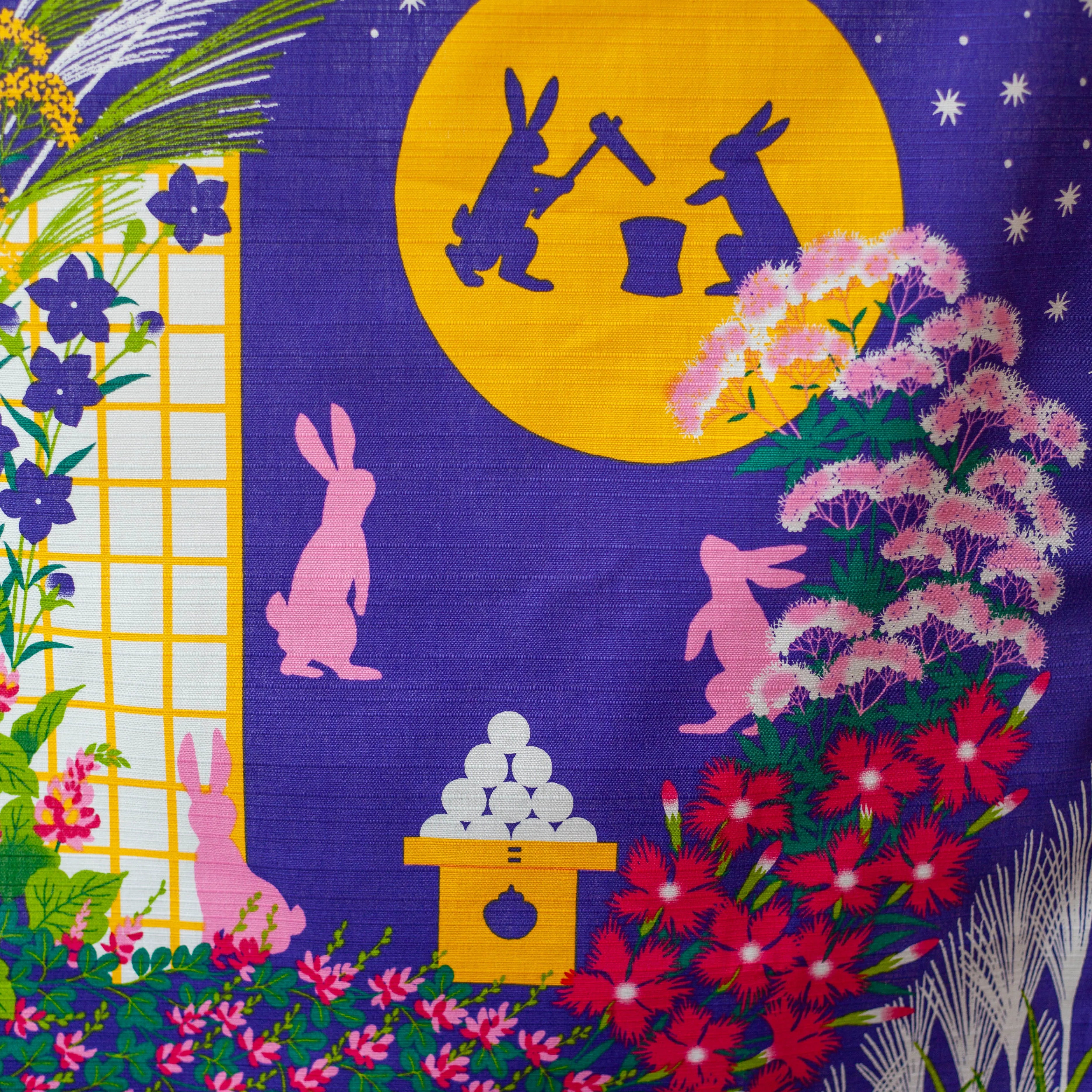 Furoshiki Misato Asayama - O Tsukimi (50cm)