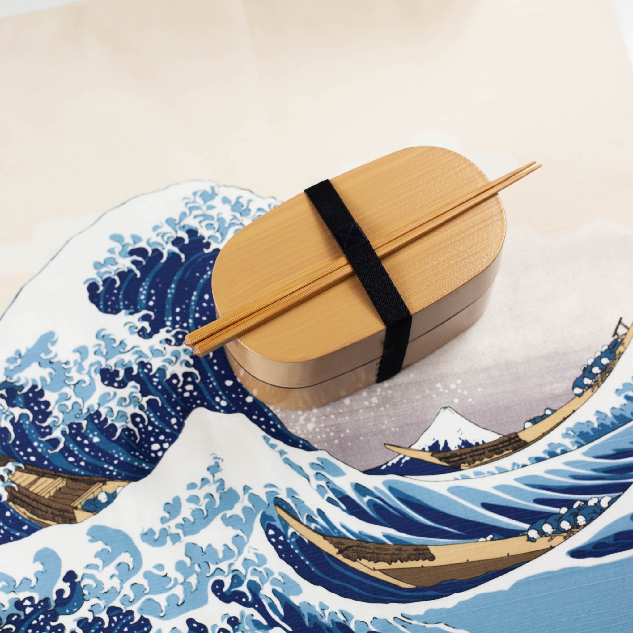 Furoshiki Sumidagawa - Kanagawa Namiura (48 cm)
