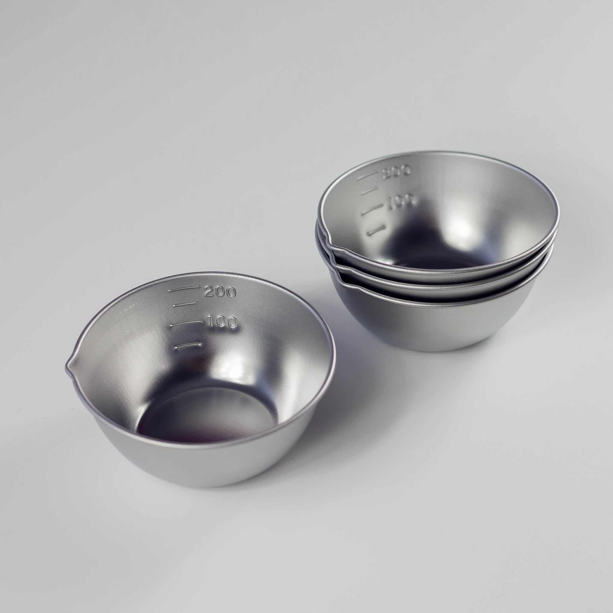 Set de 4 Minis Culs-de-Poule en Inox