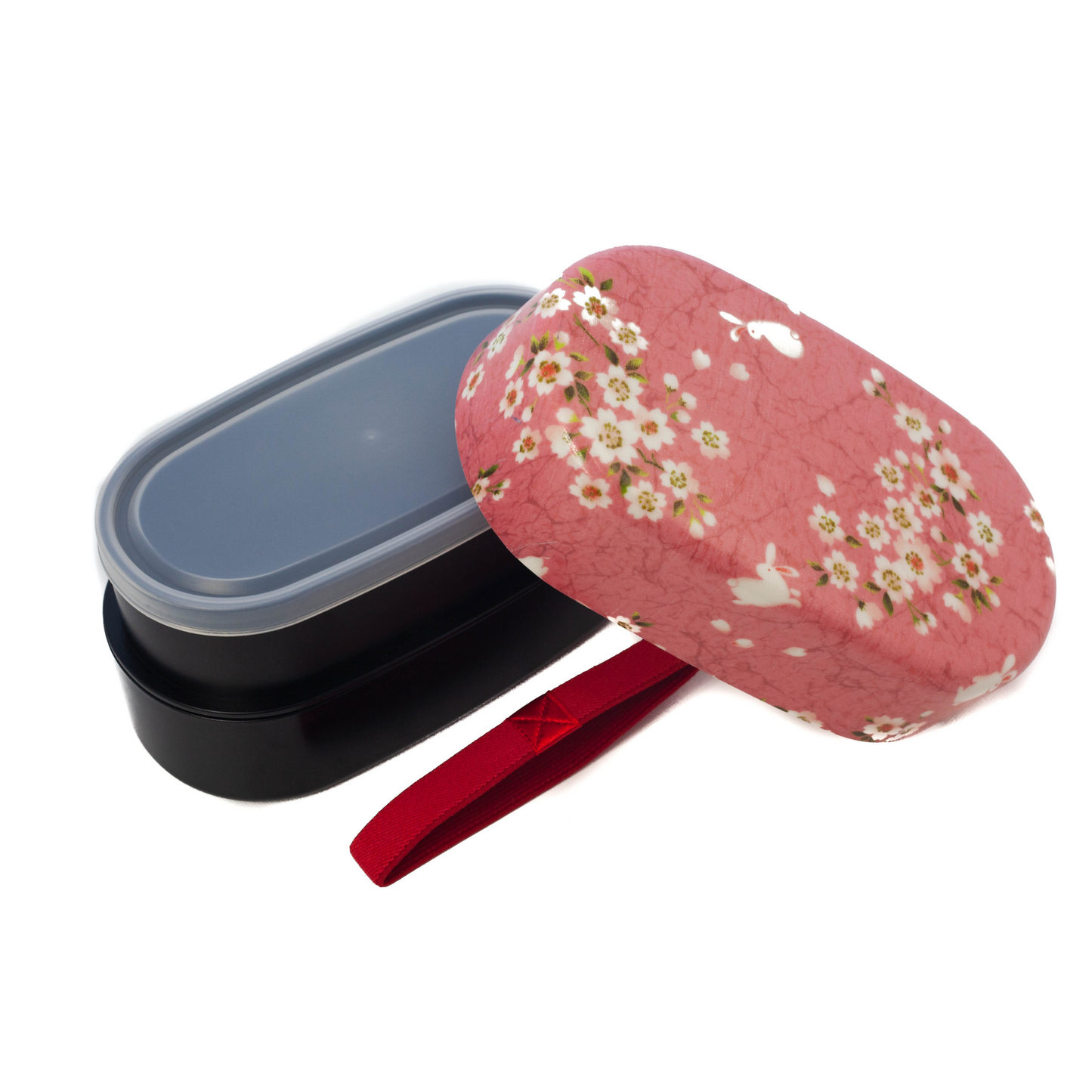 Bento Sakura Usagi (roze, 830 ml)