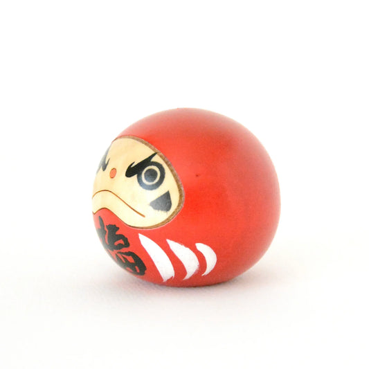 Bambola Kokeshi - Daruma (rossa) 