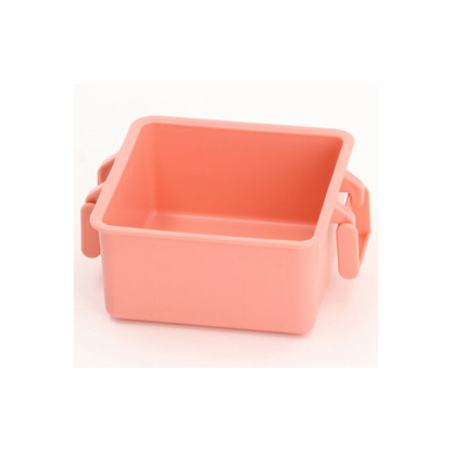 Bento Gel-Cool carré (rose macaron, 220 ml)