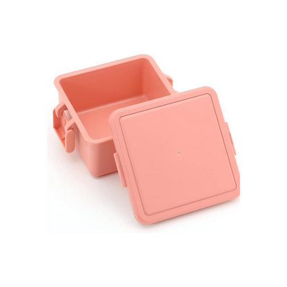 Bento Gel-Cool carré (rose macaron, 220 ml)