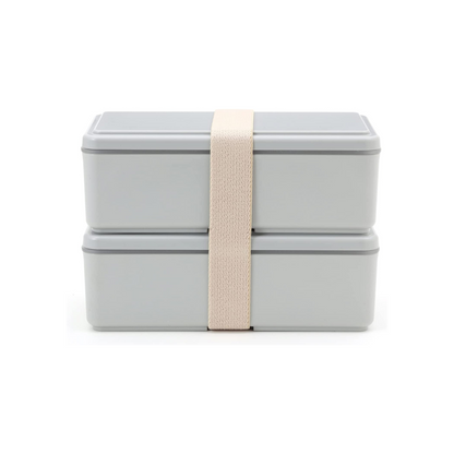 Bento Gel-Cool (gris clair, 2 étages, 1L)