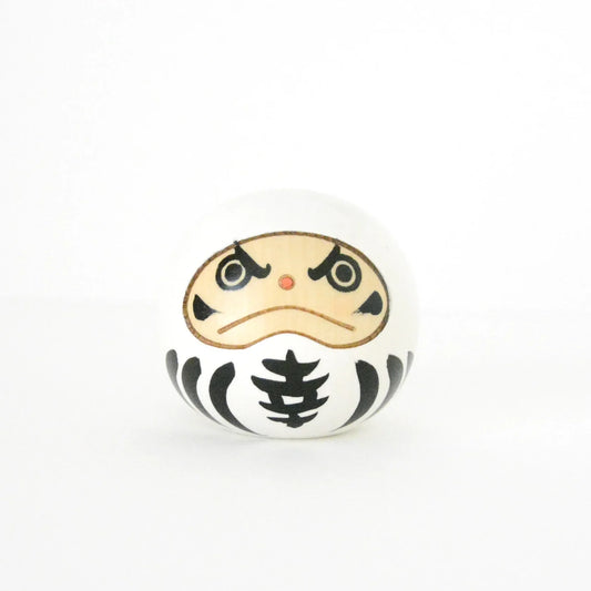 Bambola Kokeshi - Daruma (bianca) 