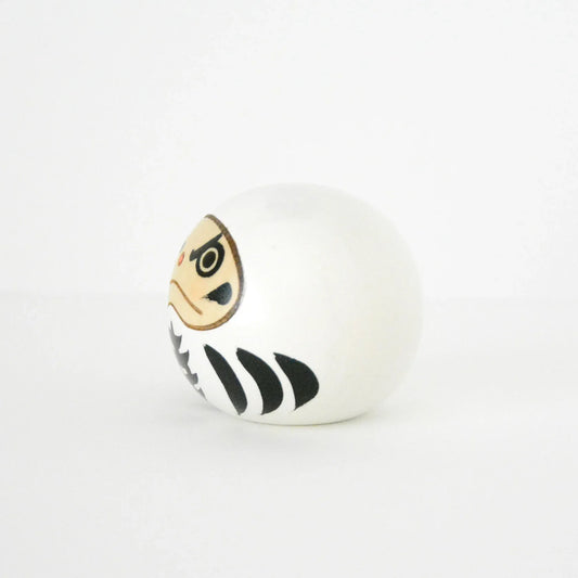 Bambola Kokeshi - Daruma (bianca) 