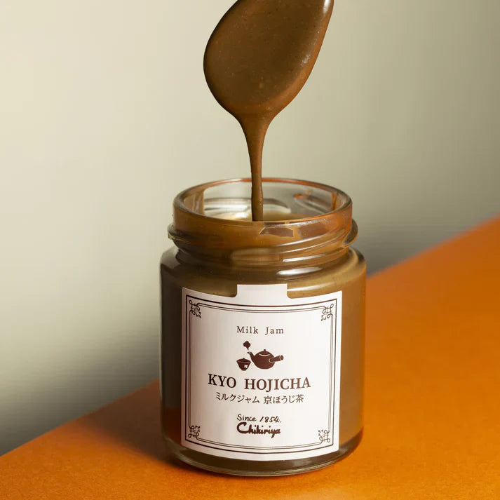 Hojicha geroosterde groene theejam 