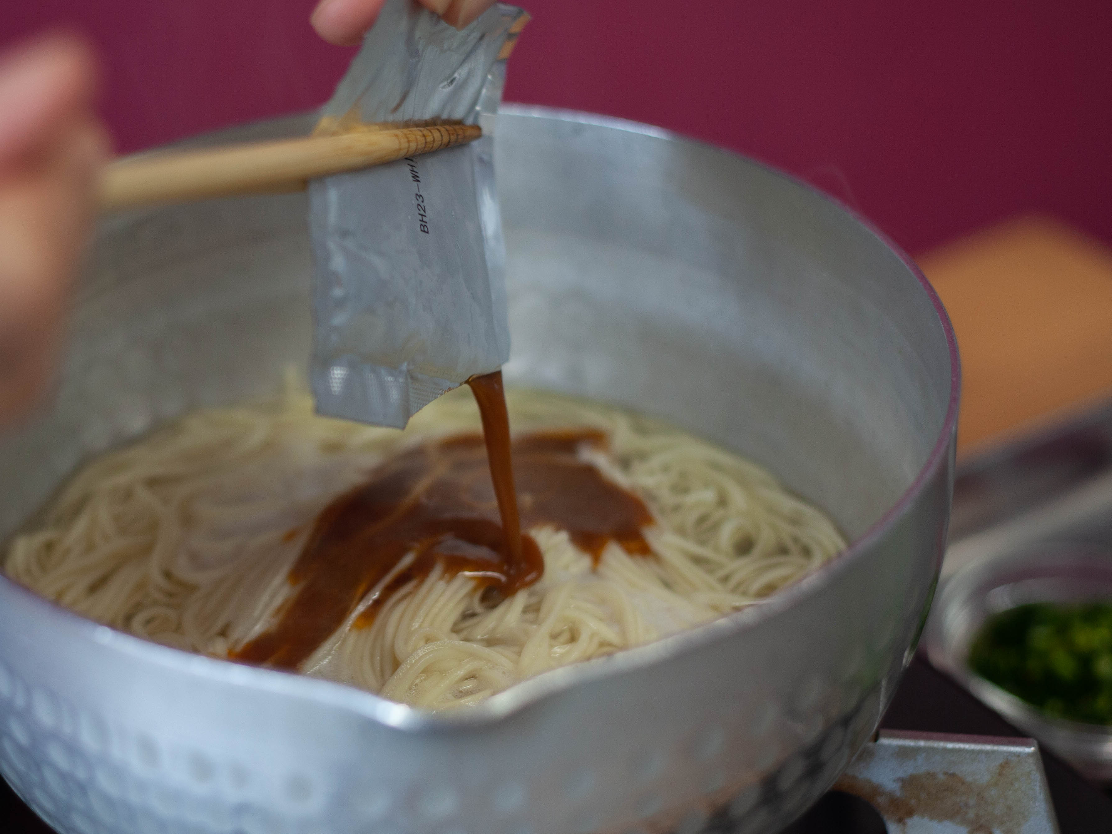 Kit pour ramen végétalien épicé