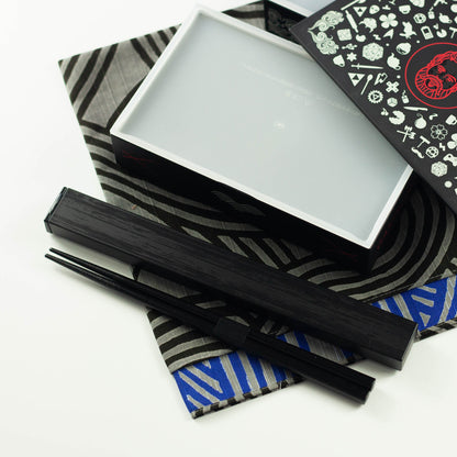 Baguettes Mokume noires