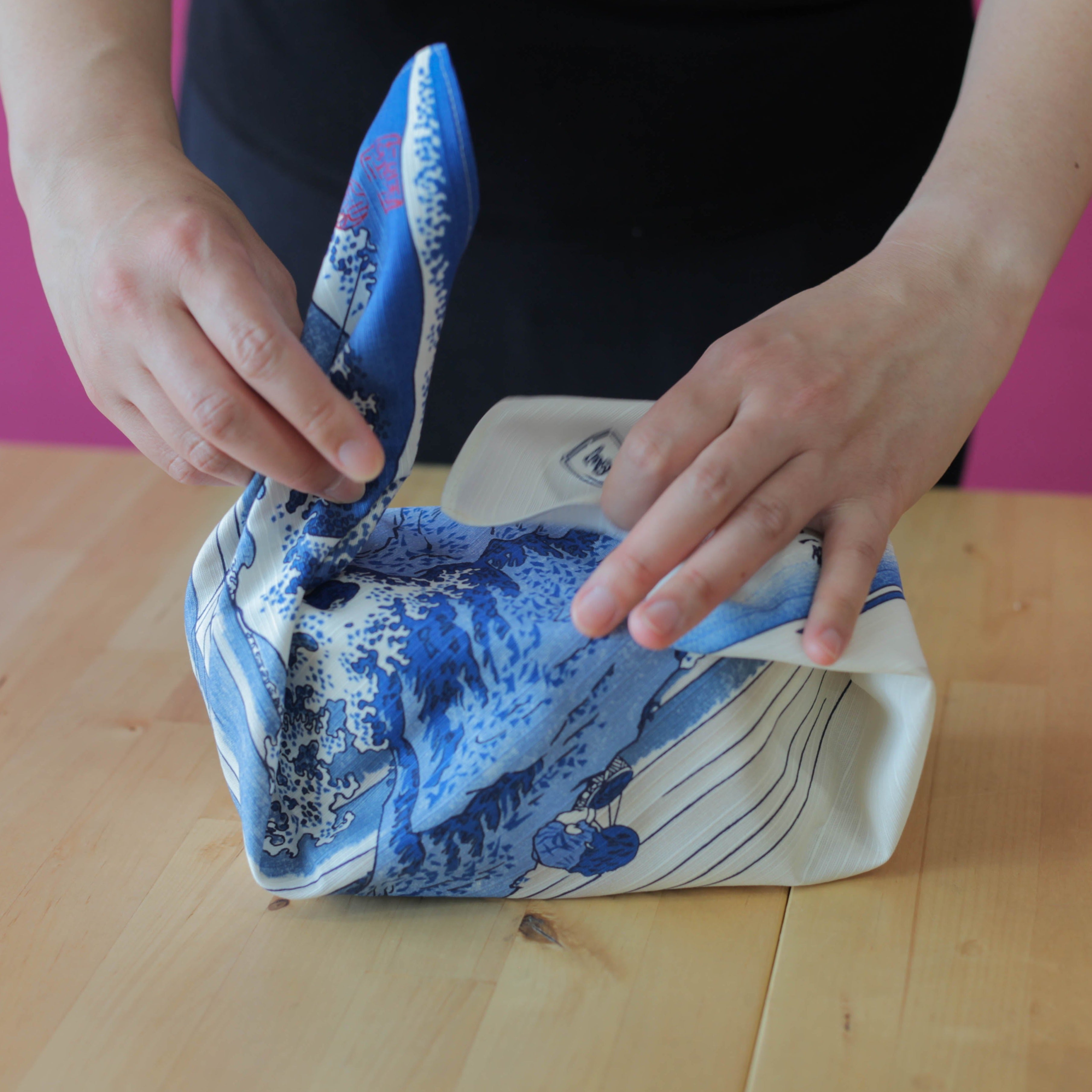 Furoshiki Sumidagawa - Koshu Kajikazawa (48 cm)