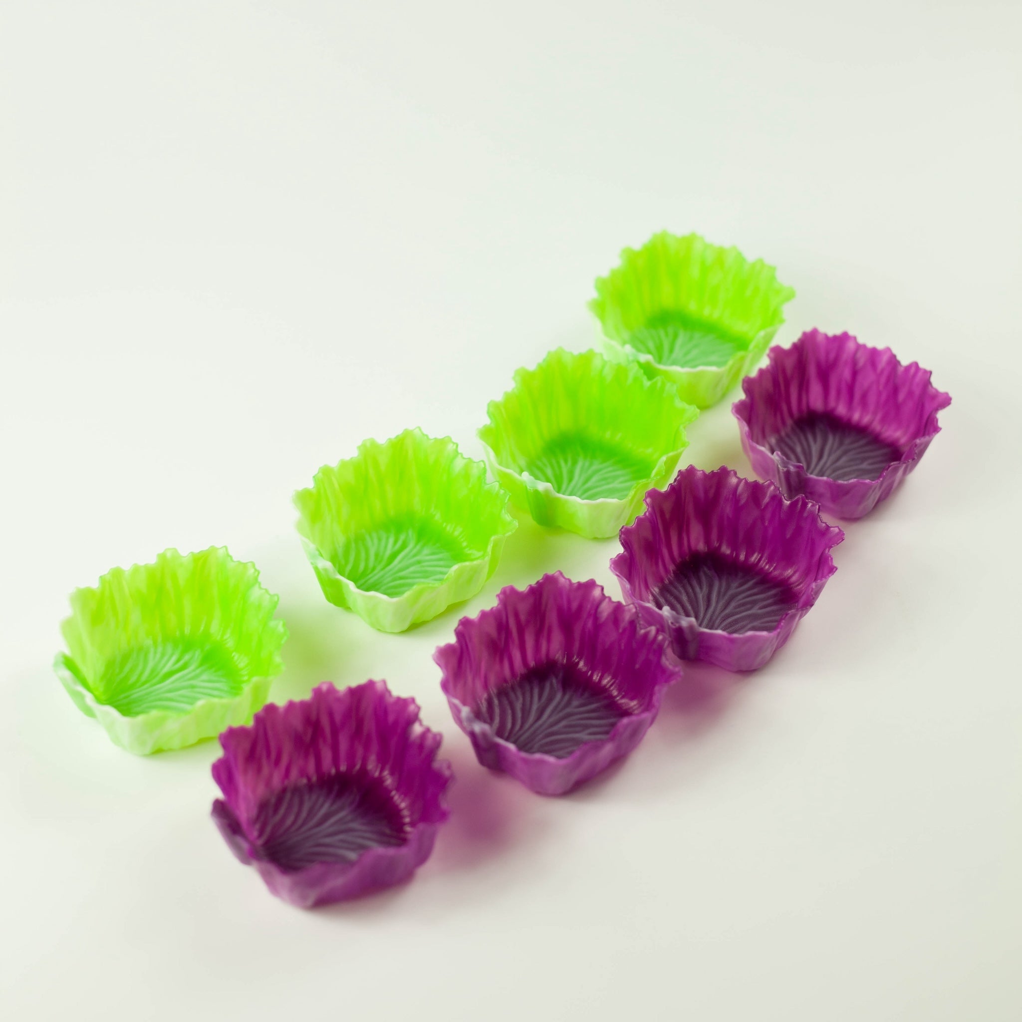 Veggie Cups - Carrées (violettes)